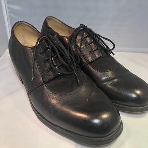 Ipanema Heeled Oxford Shoe - Black Size 8.5